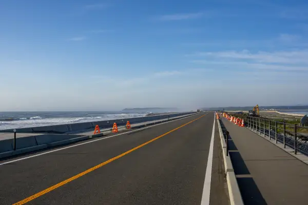 相馬市の海岸